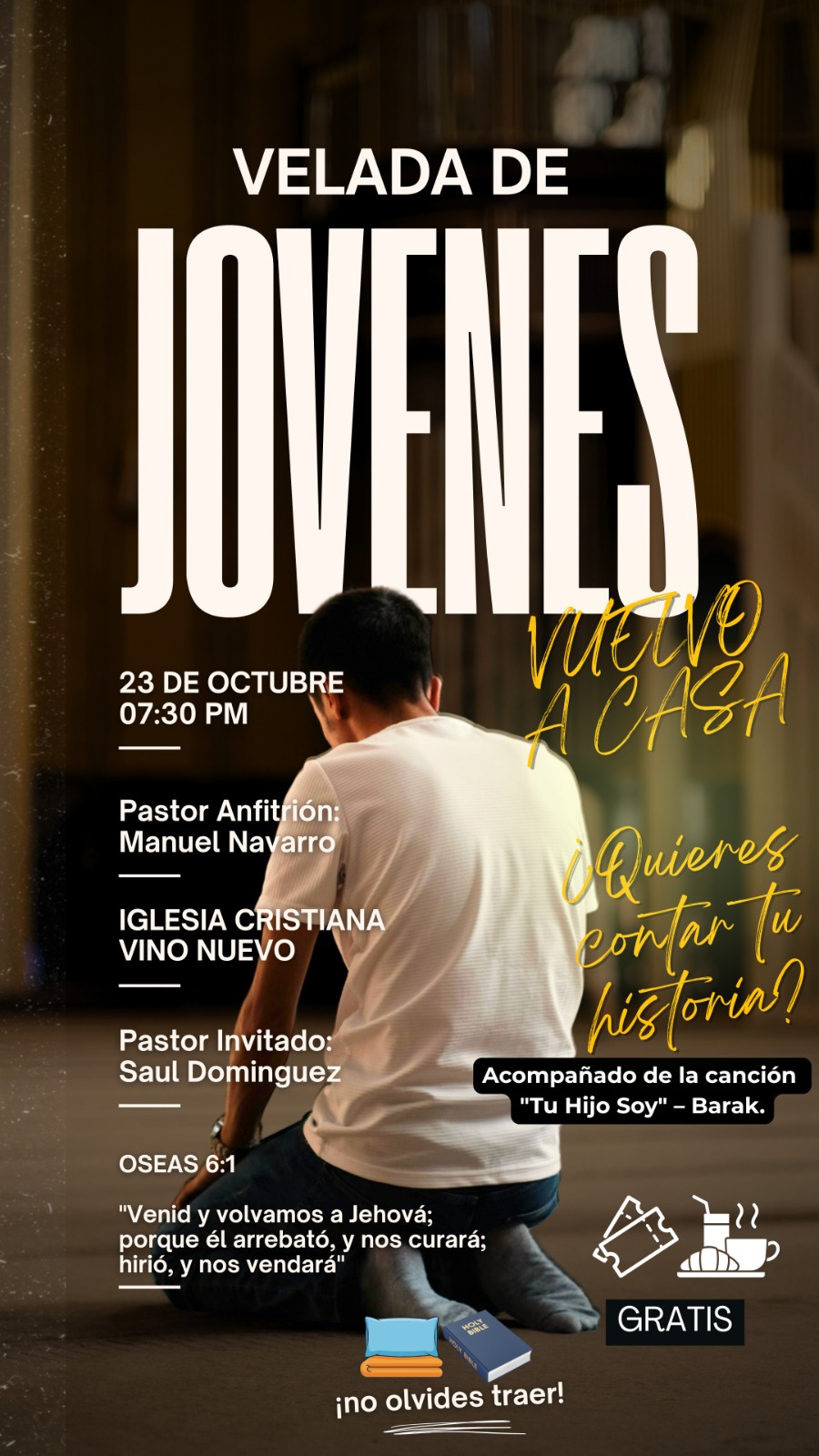 Vuelvo a Casa — póster del evento